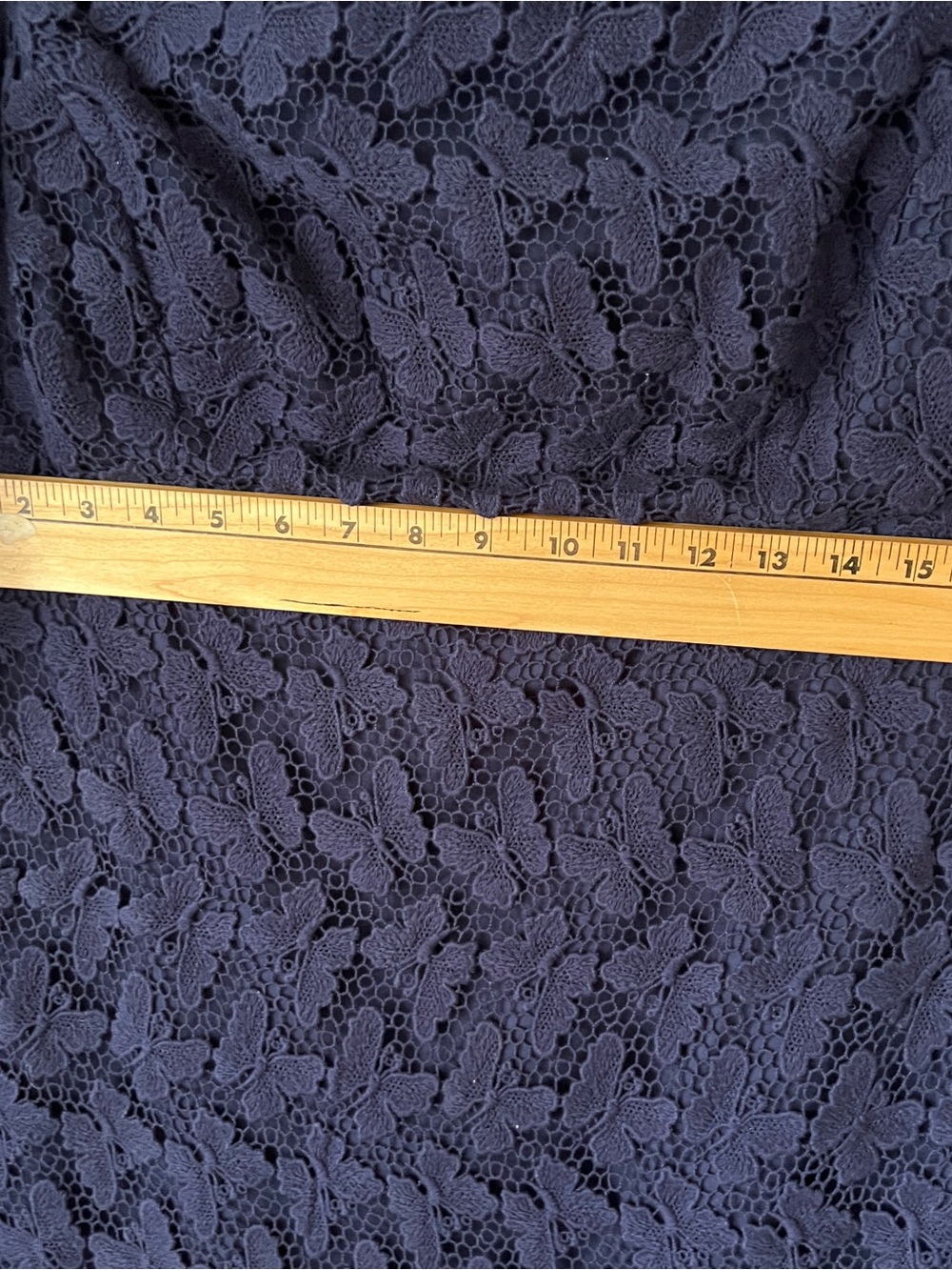 Lilly Pulitzer “Shayna” Papillon Navy Size 12 Lace Dress - Picture 6 of 11